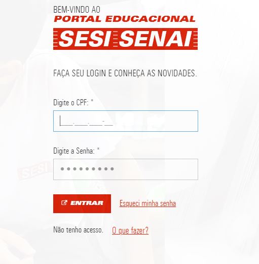 Inscrições Senai Suzano 2022